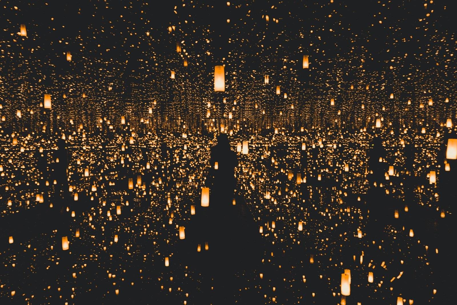 lighted lantern lot
