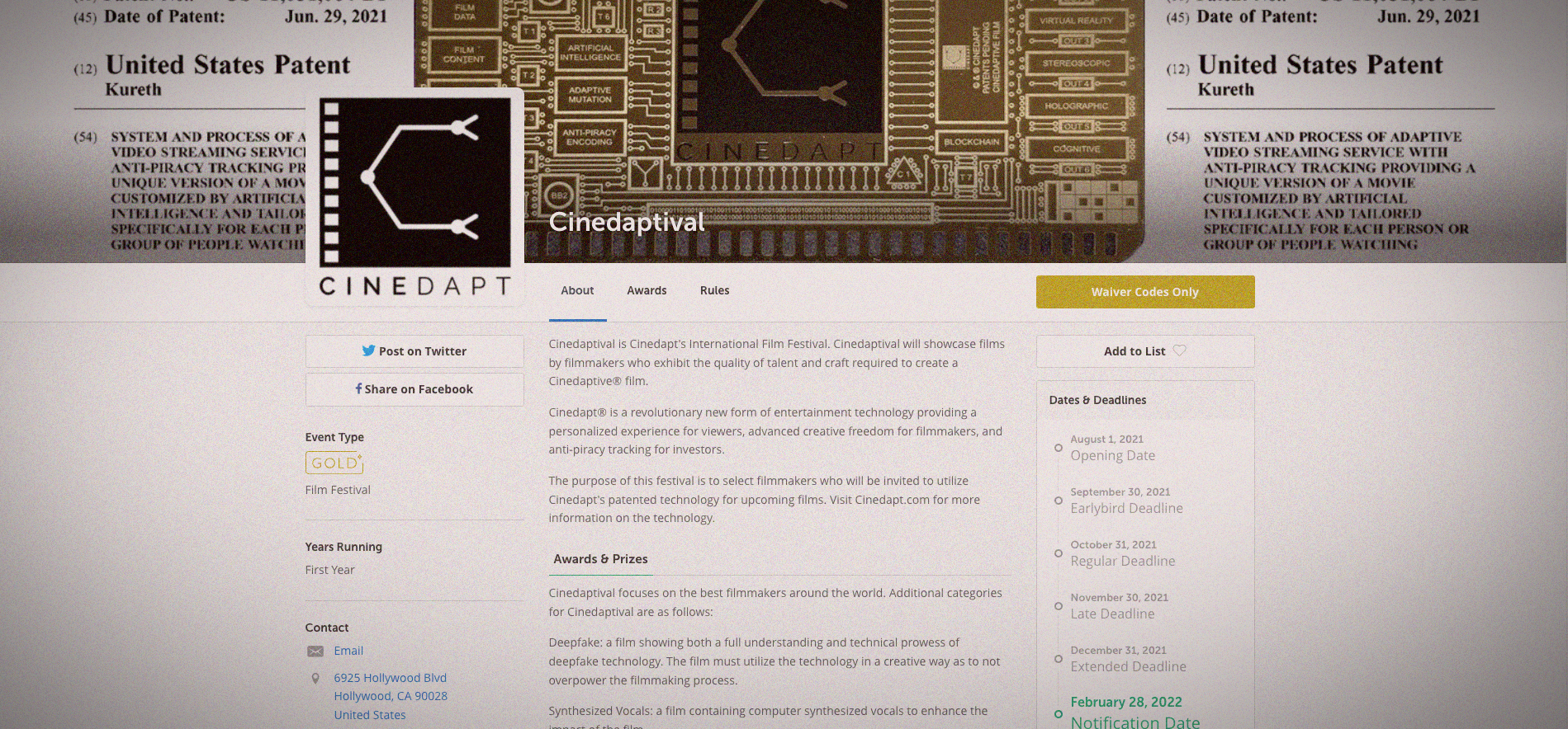 Michael Kureth | Filmmaker Interview | Founder of Cinedapt | FFN